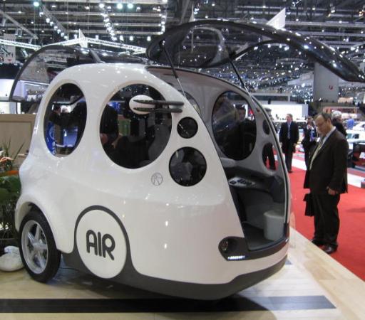 Tata AIRPOD — пневматический городской автомобиль